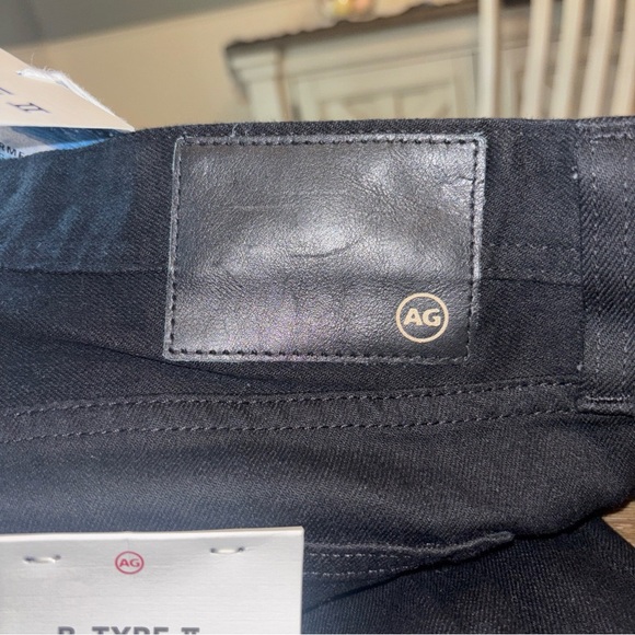 AG B-Type II Black Jeans 41x34 NWT $198 - Picture 4 of 11